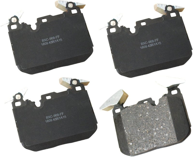 Bendix Premium SBC1609 Ceramic Front Brake Pads for Select Models BMW 228i,xDrive,230i,320i,328i,330i,335i,GT 340i,428i,Gran Coupe,430i,435i,440i,ActiveHybrid 3,i8,M235i,M240i - Image 1